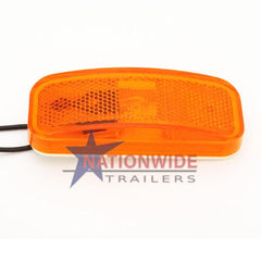 Clearance Light, Rectangular, 4" Amber Lights & Electrical Nationwide Trailers Parts Store 
