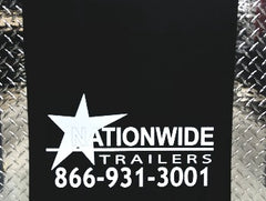 Mudflap, 22" x 30" Wheels & Fenders Nationwide Trailers Parts Store 