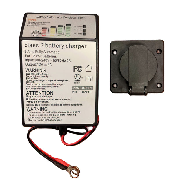 12V Auxiliary Battery Charger (PJ Replacement)