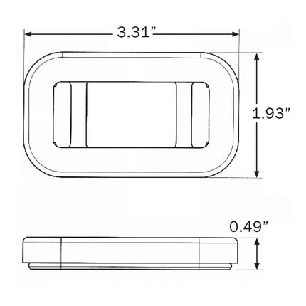 Optronics A91GB Light Grommet