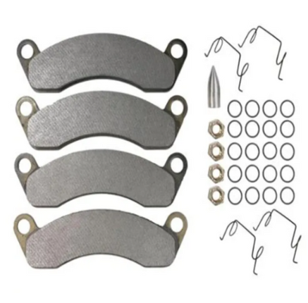 MAT Disc Brake Pad, 10k-12K,4 Pad Kit, Services 1 Axle