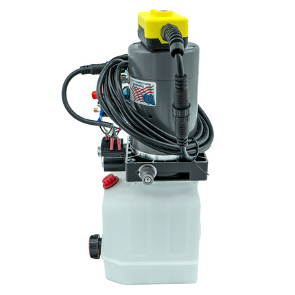 KTI Hydraulic Pump 12V Double Action, 3 Quart