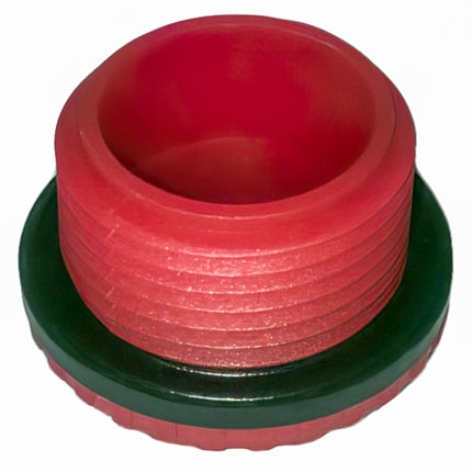 KTI 3/4" Plastic Plug with Gasket for Hydraulic Reservoirs