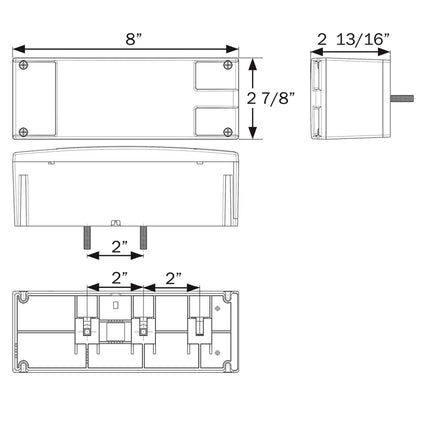 Optronics STL16RB LED Tail Light Diagram