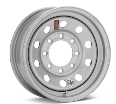 16" Wheel, Silver Modular, 8 on 6.5"