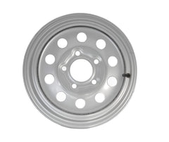 15" Wheel, Silver Modular, 5 on 4.5" Wheels & Fenders Nationwide Trailers Parts Store 