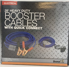 Booster Cables With Quick Connect