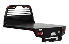 2022 PJ Steel Flat Deck Body (GB) 9'4"L x 97"W x 60"CA x 34"Runner