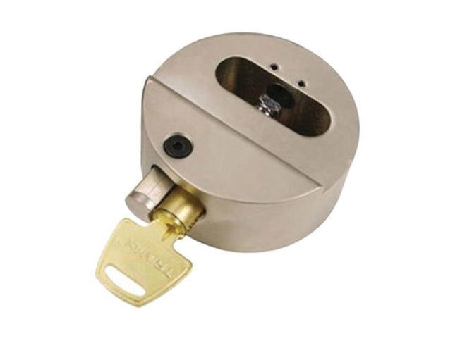 Hasp Lock - Hockey-Puck Style Trailer Safety, Security, & Accessories Nationwide Trailers Parts Store 