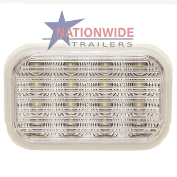 LED Back-up Light, Miro-flex, 3-Function, Clear Lens Lights & Electrical Nationwide Trailers Parts Store 