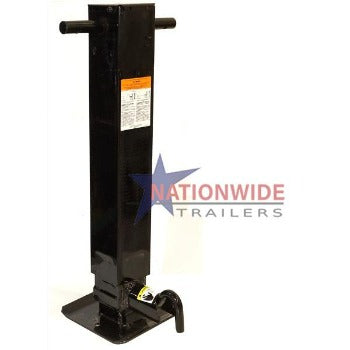 Pro Series Sidewind Jack w/ Dropleg, 12K (Gooseneck) Trailer Jacks Nationwide Trailers Parts Store 